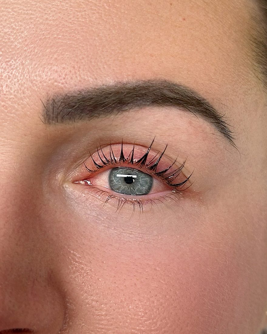 Korean lash lift result - Cilesia Beauty Bar